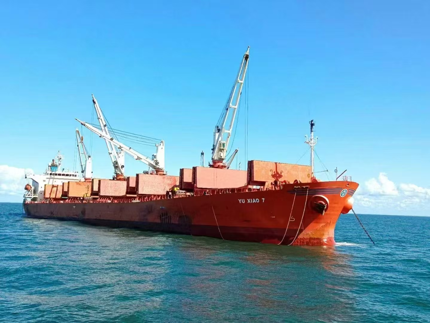 域潇集团莫桑子公司2024年度最后一批锆钛矿...